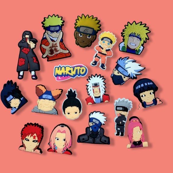 croc naruto charms