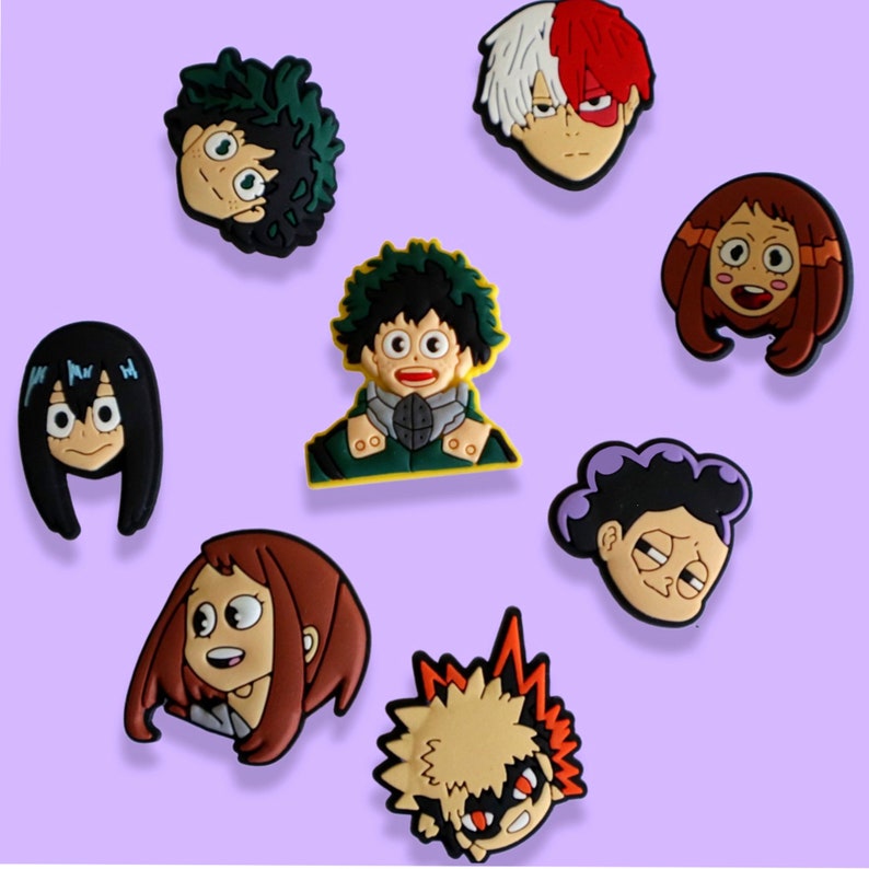 my hero academia croc jibbitz