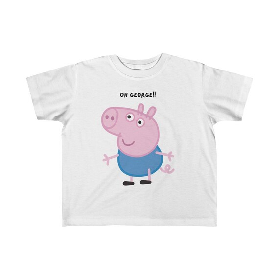 Oh George Peppa Pig George Tshirt 