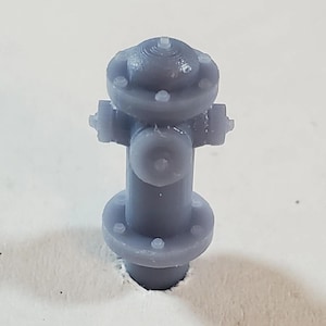 Schaal HO (1:87) brandkraan, stijl 1 voor modelspoordiorama, 18 stuks
