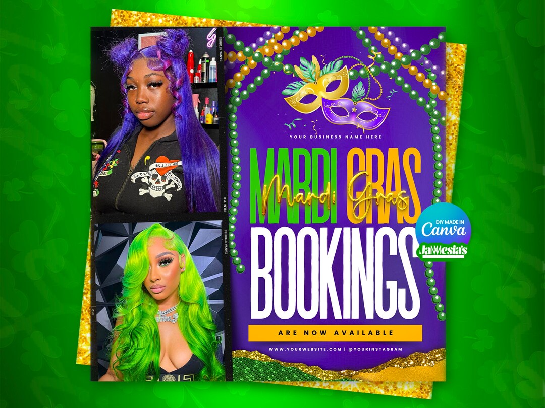 mardi gras lashes