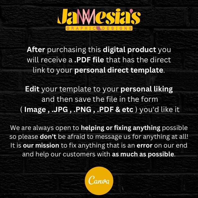 Black Friday Flyer, Wig Flyer, Editable Black Friday Template, Canva