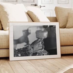 Trendy B&W Champagne Printable|Trendy Modern Kitchen Art| Alcohol Poster|Champagne Photo Print|Horizontal Drinks Print|Preppy Cocktail Print