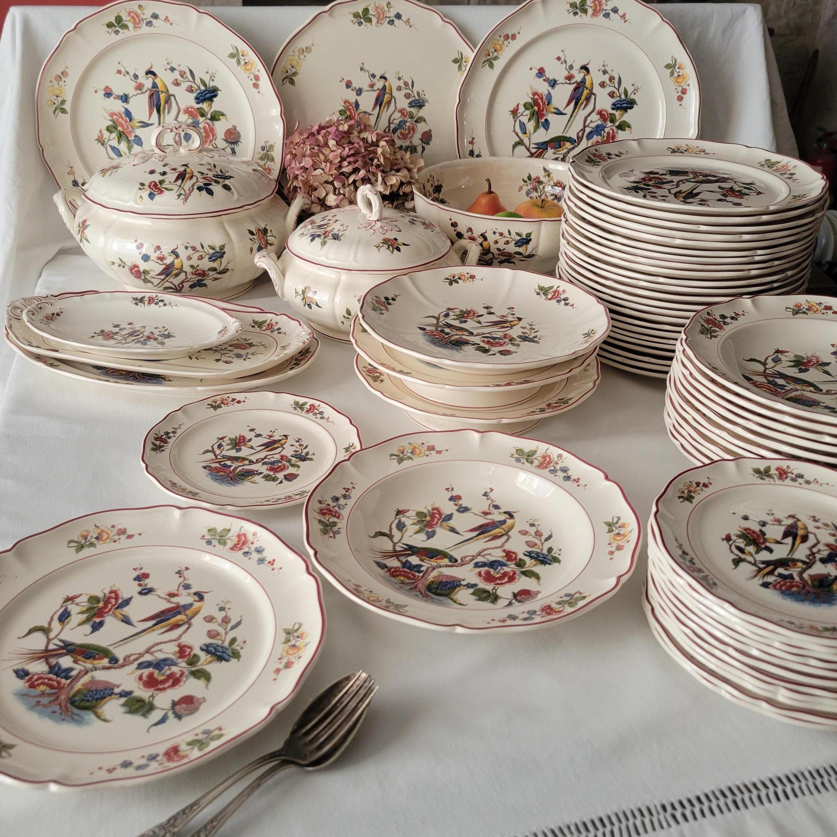 Phoenix Dinnerware - Etsy