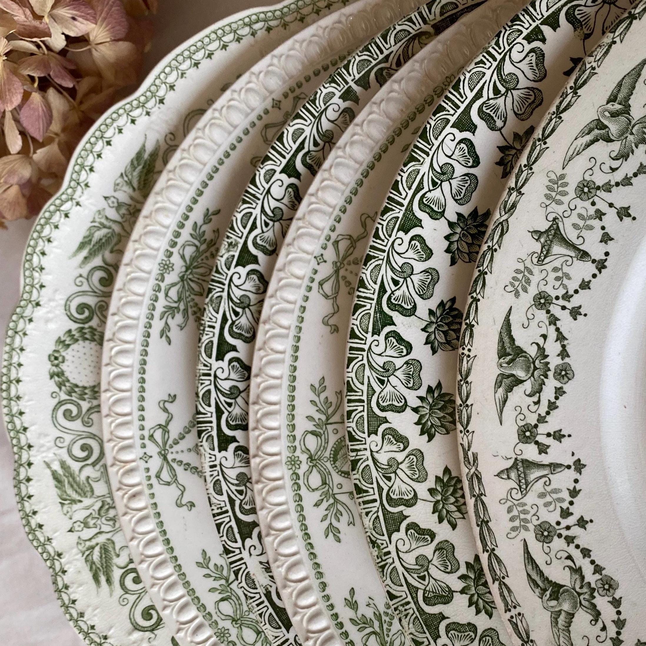 Empire Porcelain社 イギリスビンテージ皿 4枚セット 1950年 Empire England - Etsy Canada