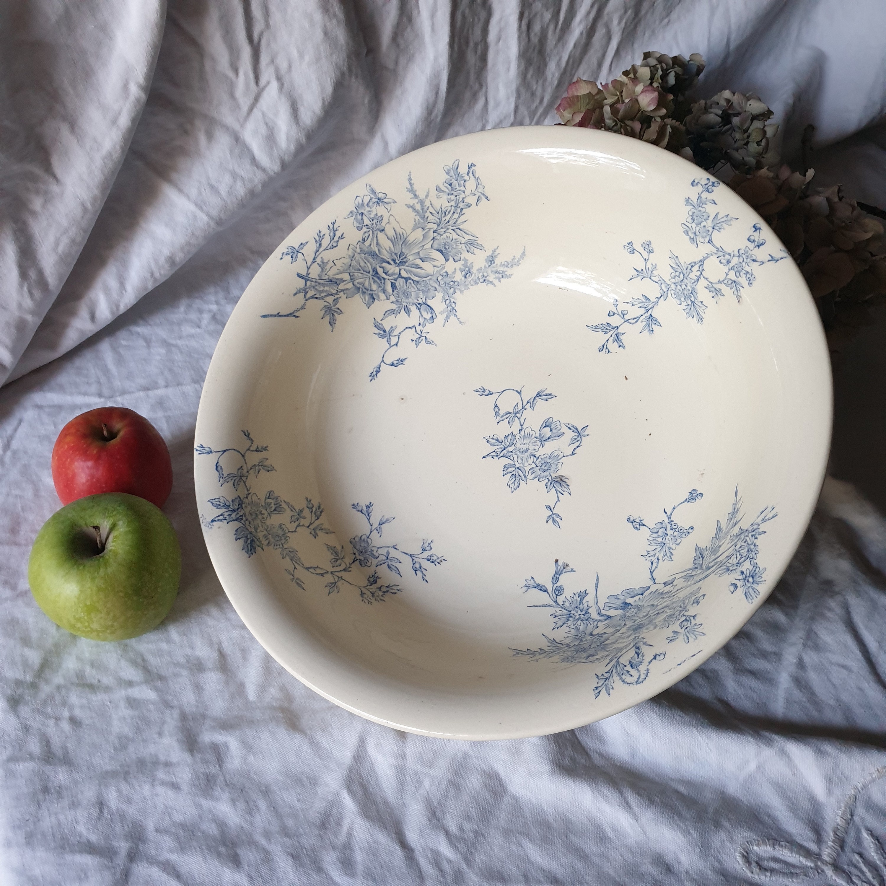 Grand Français Bol Antique