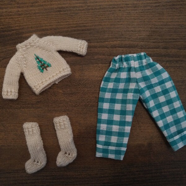 Winter Outfit for Blythe Doll