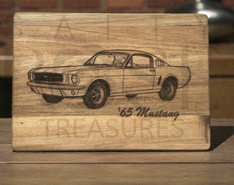 Plaque murale décoration Mustang - Plaque décoration Mustang