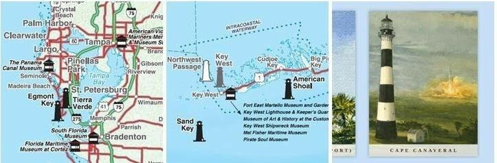 Florida Lighthouses Map Il Fullxfull.4455585875 Evg6