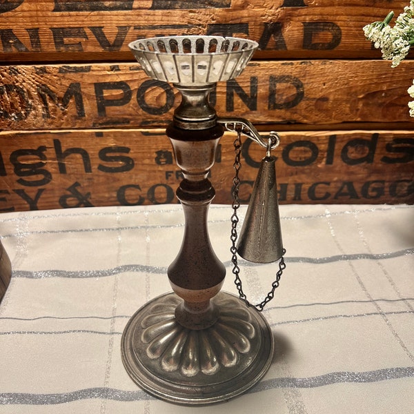 Wood Candle Snuffer Etsy