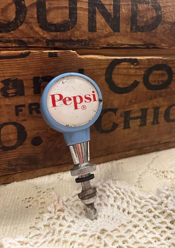 Vintage Rare Pepsi Tap From Coca-cola Tombstone Soda