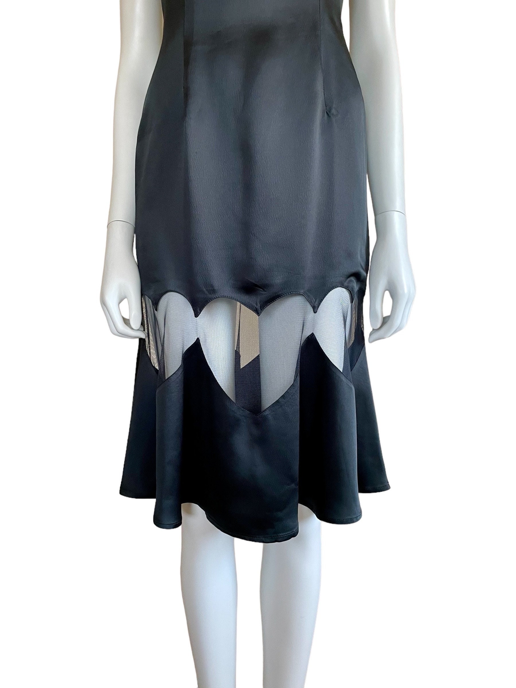 Moschino Cheap and Chic Spring Summer 1996 Black Sleeveless