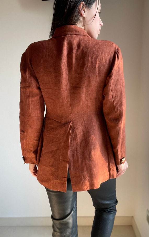 ROMEO GIGLI linen jacket
