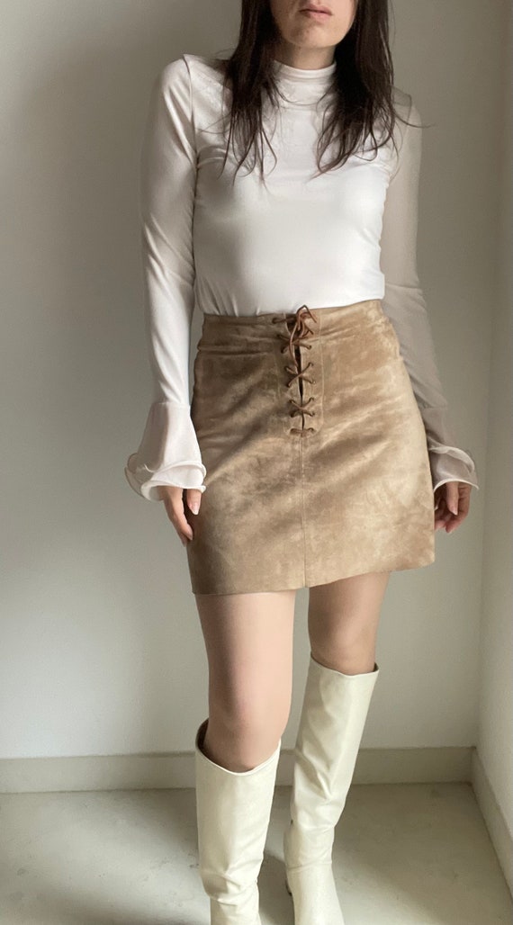 Miu Miu by Miuccia Prada early 1990s  brown beige 