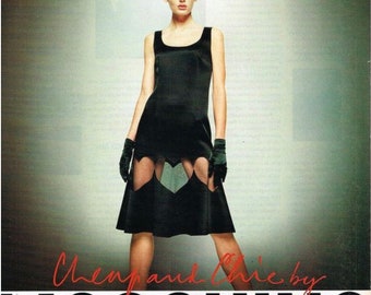 Moschino Cheap and Chic Spring Summer 1996 Black Sleeveless