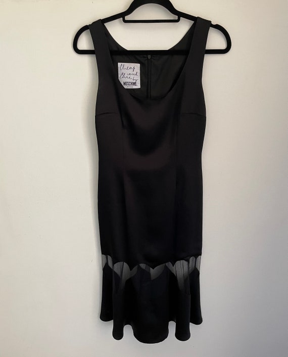 Moschino Cheap and Chic Spring Summer 1996 Black Sleeveless