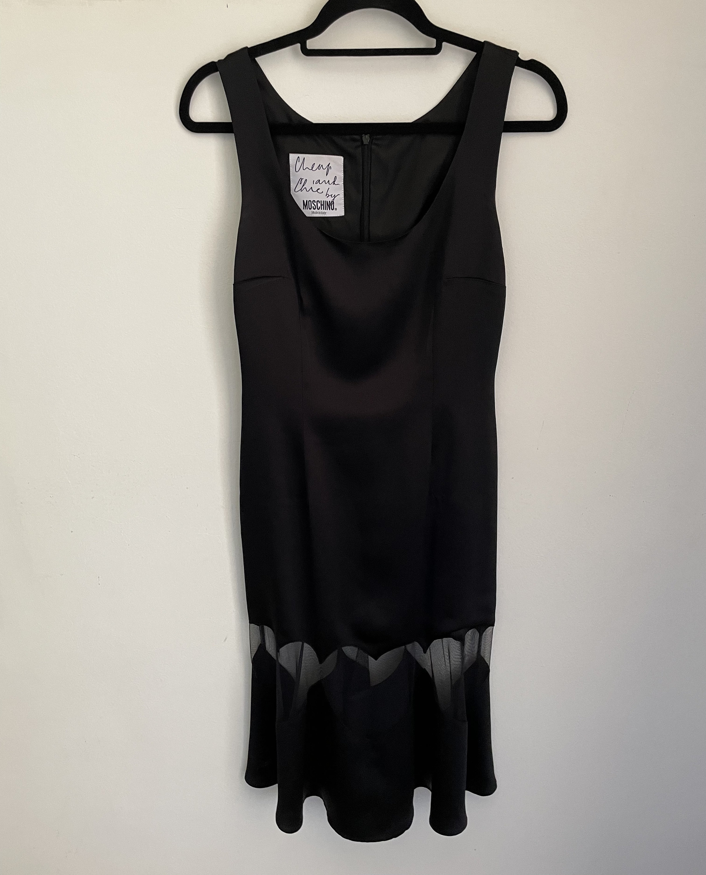ワンピース MOSCHINO 'lingerie' dress Black  A04220561 Moschino - Black dress with 