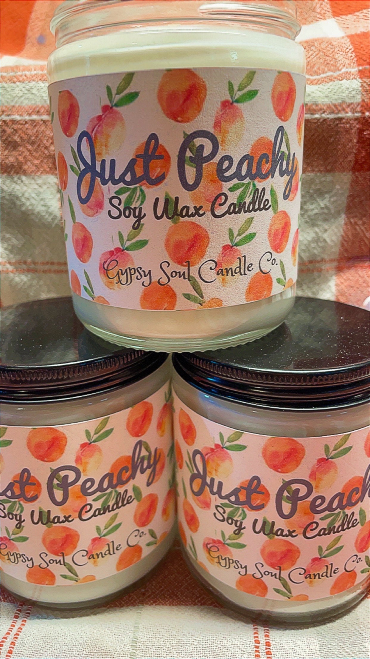 Just Peachy Car Freshie, Car Freshies, Aromies, Gifts, Car Candles, Smell  Goods, Aroma Beads 