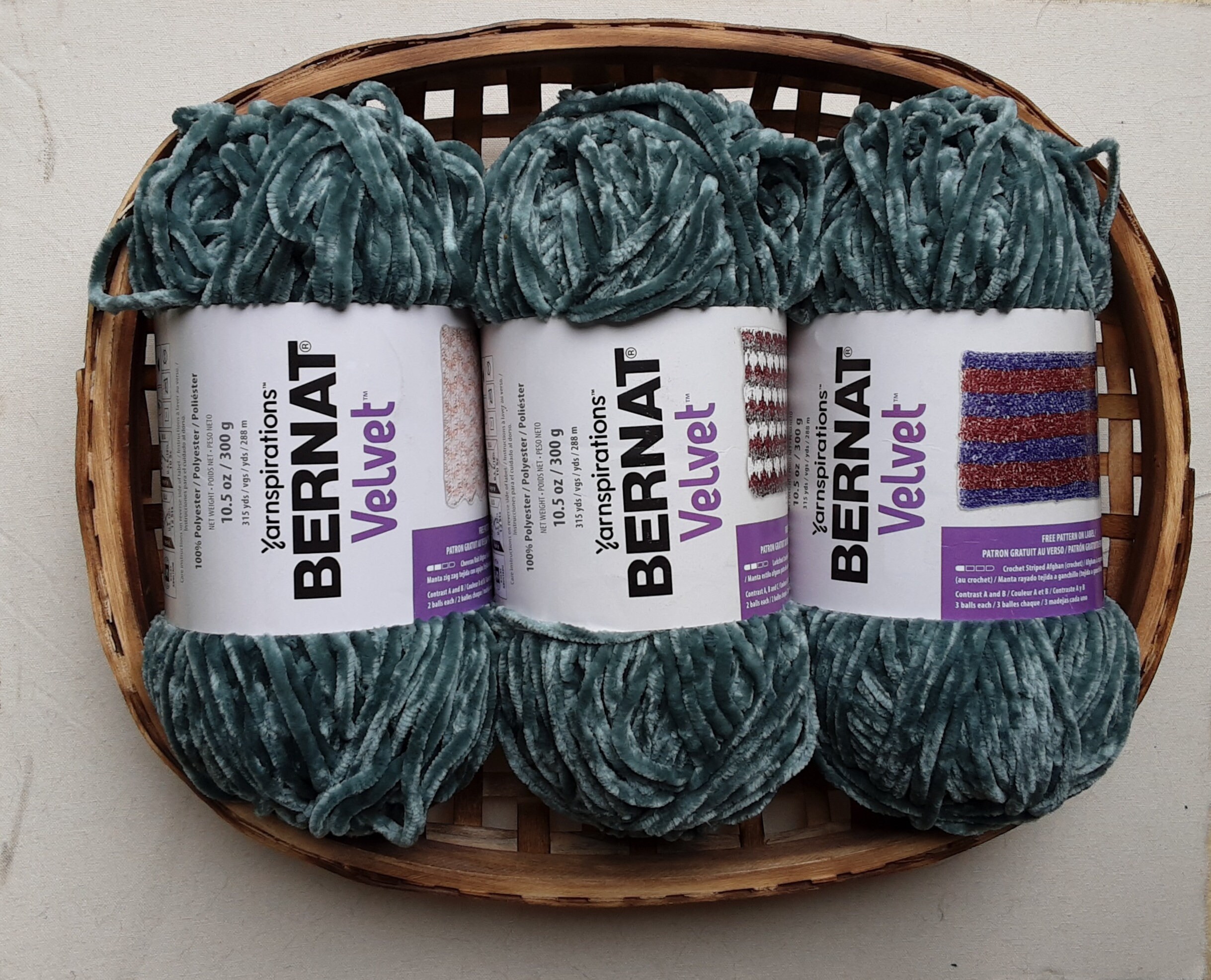 Bernat velvet blue spruce sale