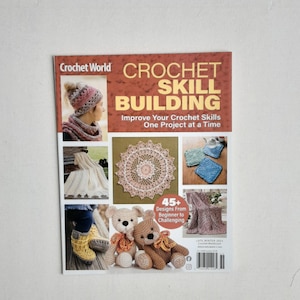Crochet world Crochet skill building magazine,  Crochet patterns,  Crochet instruction