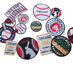 Embroidered Chicago Baseball Patch: Iron-On Northside Sports