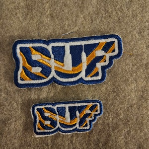 3. Buffalo Football BUF Iron on Patch 2 Sizes 