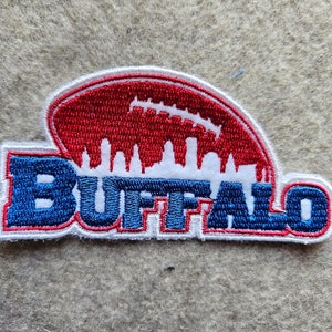 18. Buffalo Football, Hockey, Lacrosse, Baseball Iron on Patch 2
