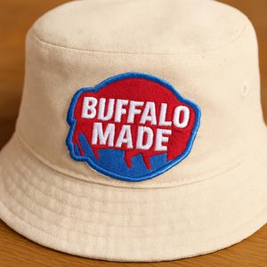 29. Embroidered Buffalo Football Patch: Iron-On Buffalo Pride - 2.5&quot;/4&quot; Sizes