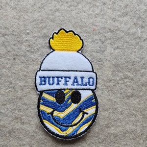 62. Buffalo Football Buffalo Iron on Patch 