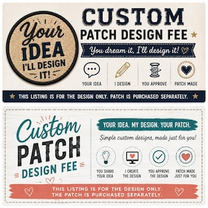 Parche bordado de diseño personalizado – Parche personalizado