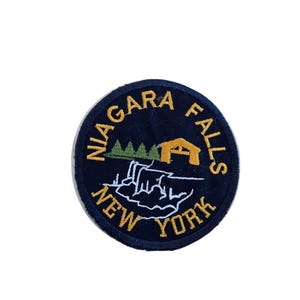 Niagara Falls State park Souvenir embroidered iron on Patch various styles and shapes