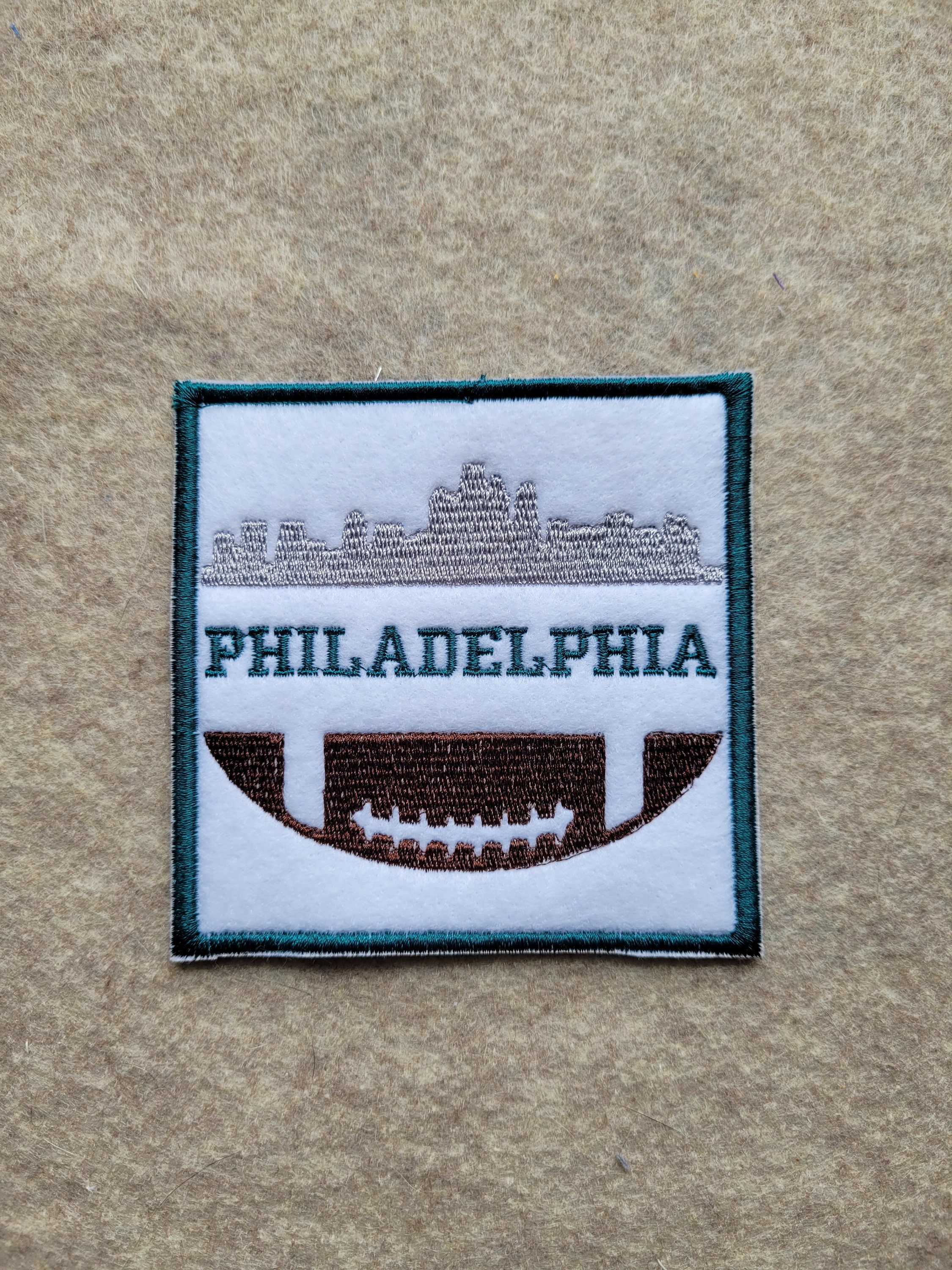 philadelphia eagles embroidered patches