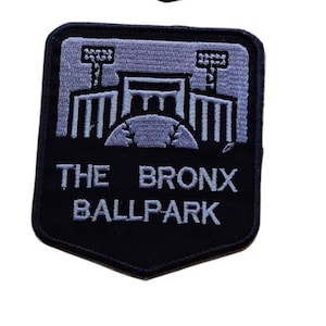 New York Bronx Baseball Patch Various Shapes and Sizes   Iron -On