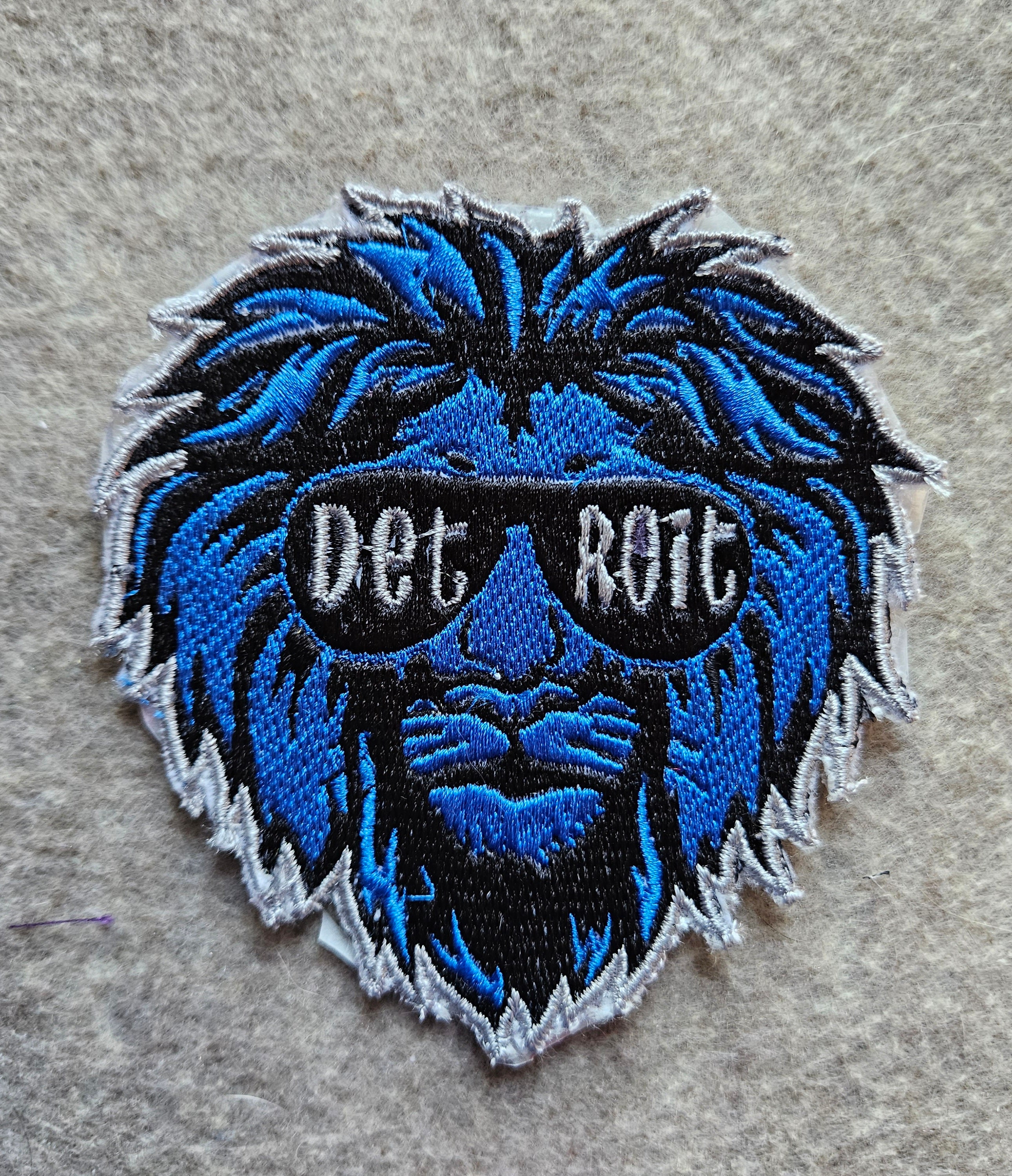 Detroit Lions Style-3 Embroidered Iron On/Sew On Patch - Sew-On-Patches