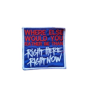 Buffalo Football Patch -Where else  - Iron on- -Embroidered Gameday Gear - 4" -to 7.75"