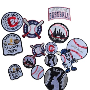 Chicago Southside Baseball Embroidered Iron-On Patch: Sports Fan Gift