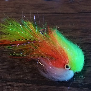Flugenzombie Articulated Streamer Fly (Various Colors). Streamer Flies.