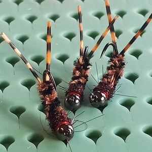 3- Euro Pat&#39;s Rubber Legs Nymph. Euro Nymphs.