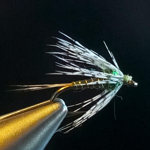 3- Partridge & Green Wet Fly. Nymph Flies.