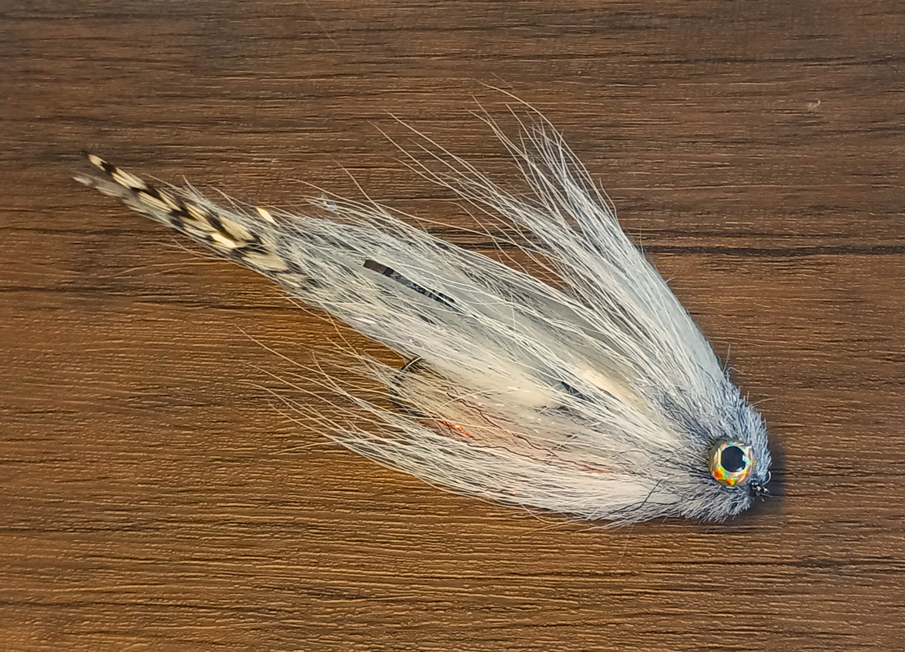 Brush Head Double Deceiver Streamer Fly various Colors. Articulated  Streamers. 