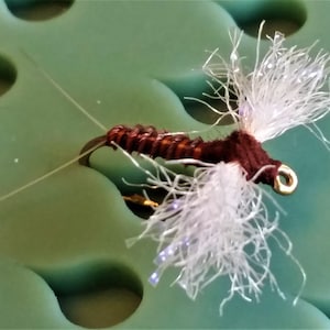 3- Rusty Spinner Dry Fly.