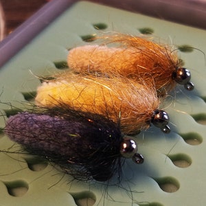 3- Mop Fly Jig Nymph (Various Colors).  Euro Nymphs.