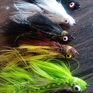 Galloup&#39;s Sex Dungeon Articulated Streamer Fly (Various Colors). Streamer Flies.