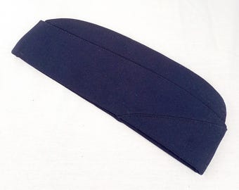 French Air Force Side Service Cap Navy Blue Police Nationale Army