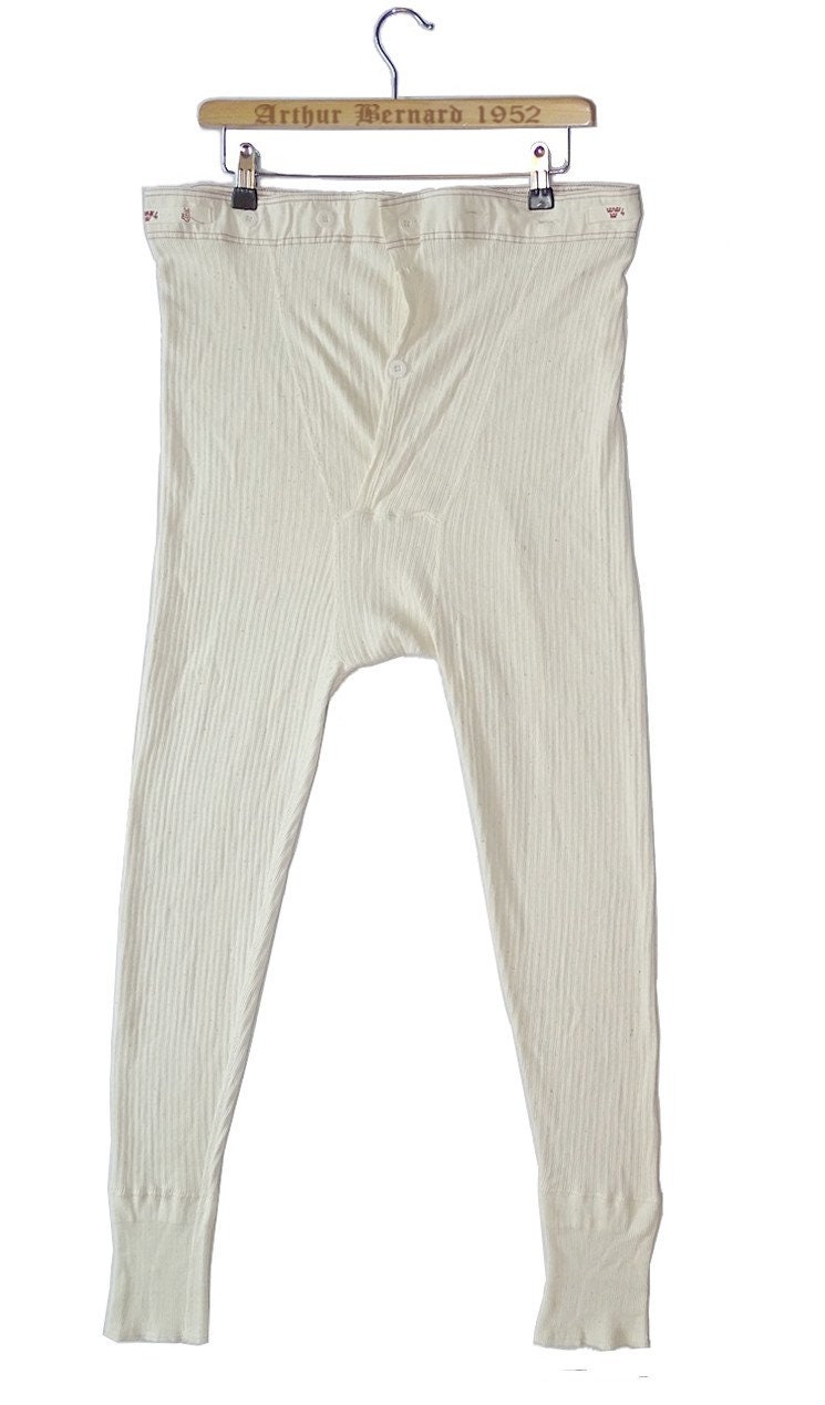 Vintage Long Johns Swedish Army Thermal Base Layer Cold