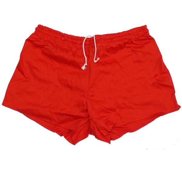 Genuine Ex-Army Shorts NEW red vintage 1980s german military PT hot pants retro sports gym NOS