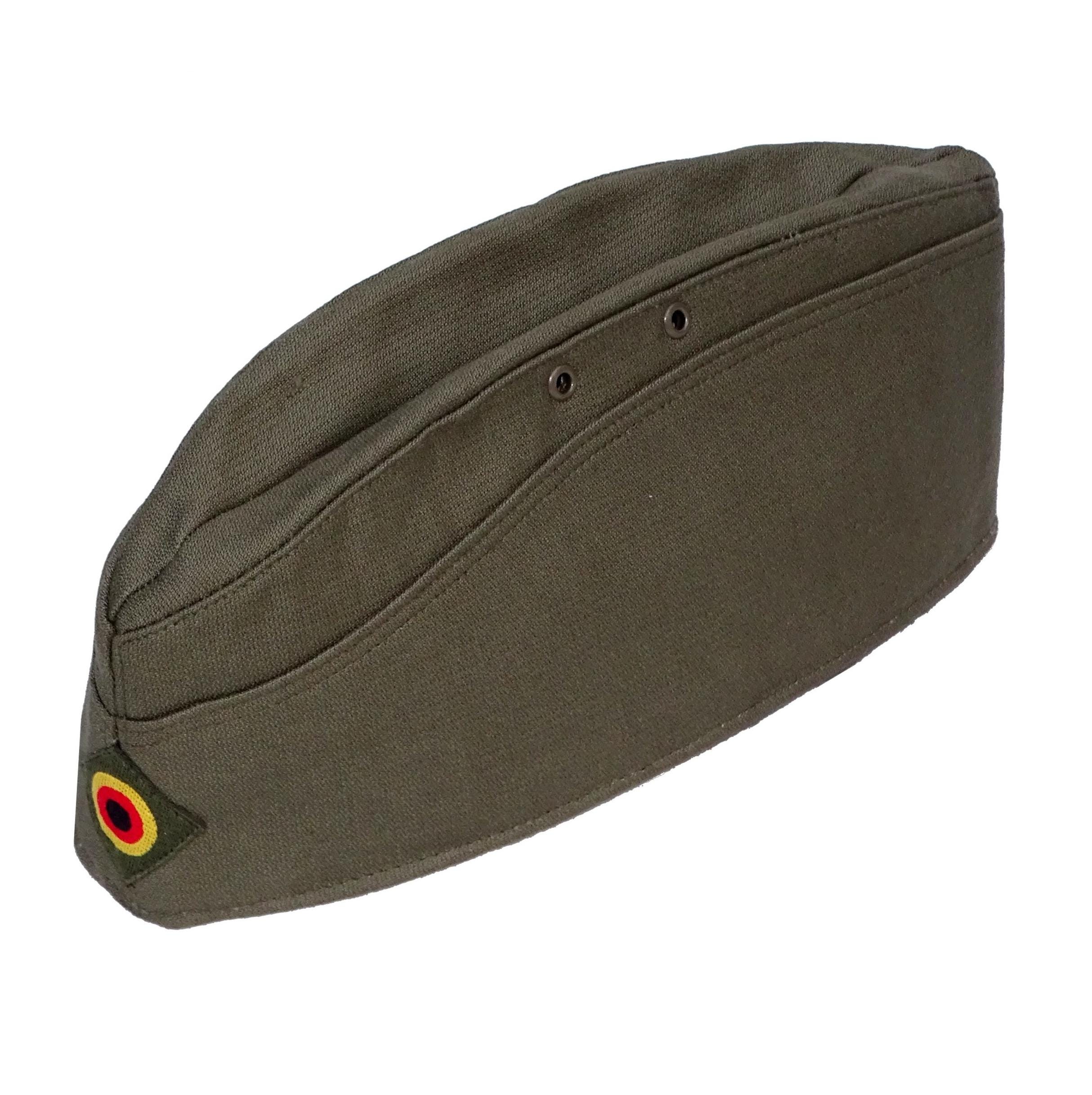 Genuine German Army Surplus Side Service Cap Olive Green Military Cotton Forage Hat Field Cap Etsy