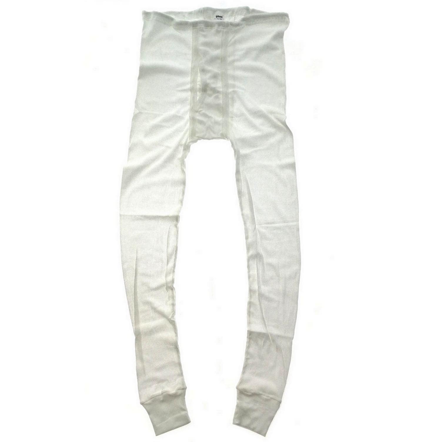 Vintage Long Johns White Cotton Blend Czech Army Thermal