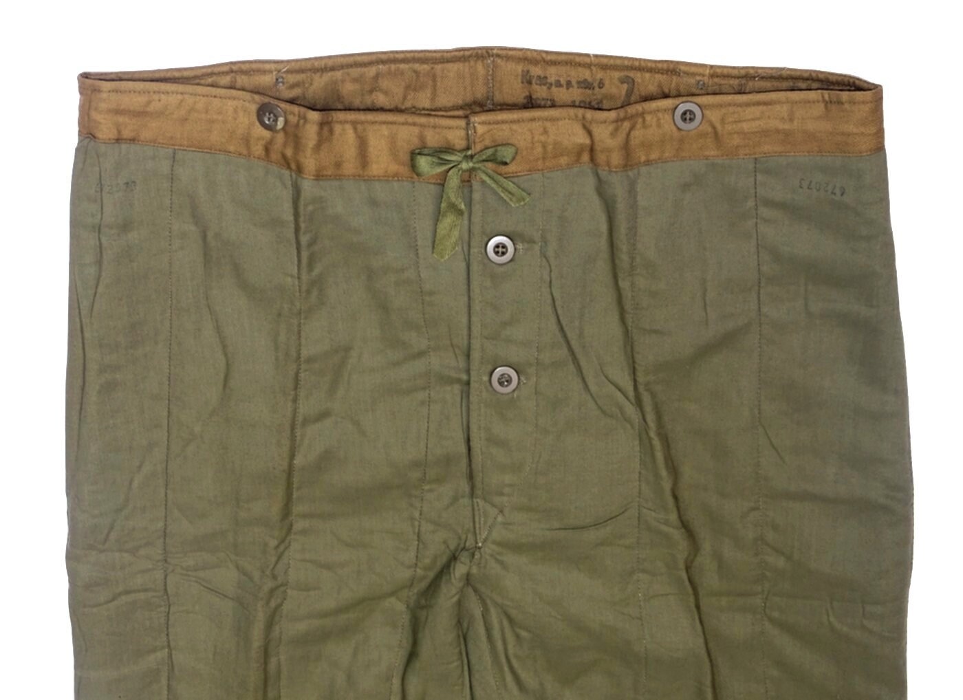 レッグウェア 70s Dead Stock Army Long Johns S レッグウェア 70s Dead Stock Army Long Johns S Vintage
