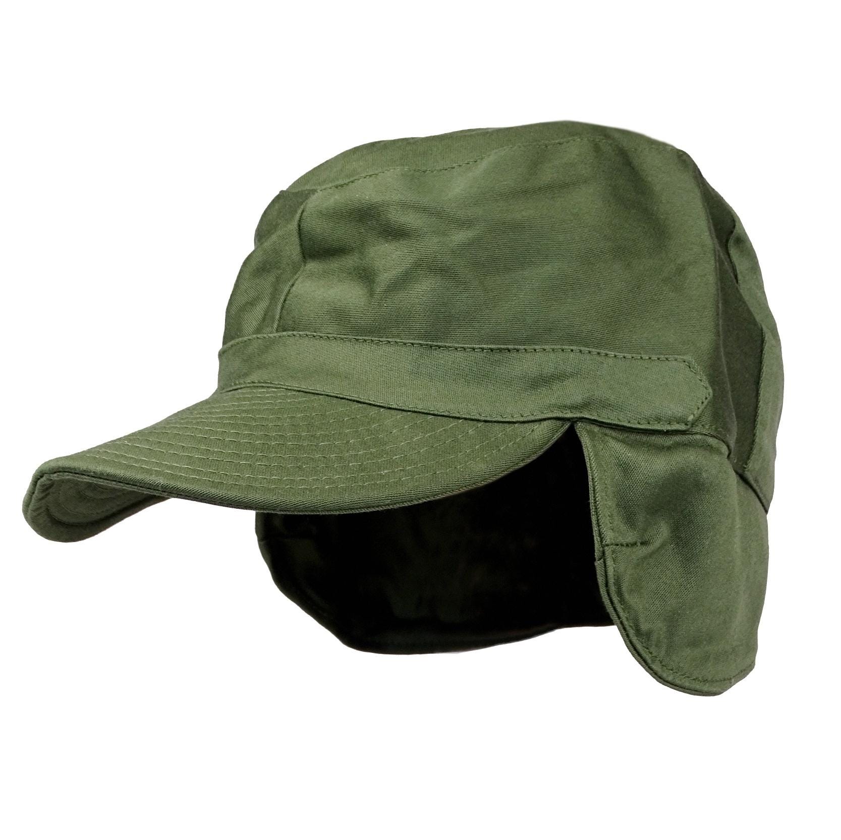 Swedish Army M59 Forest Green Cap - Vintage Military Hat, Various Sizes (UN Issued)